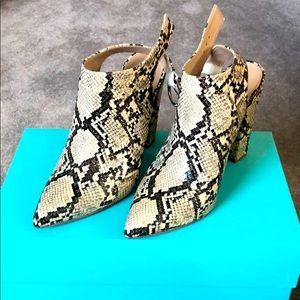 Aldo Snakeskin Bootie